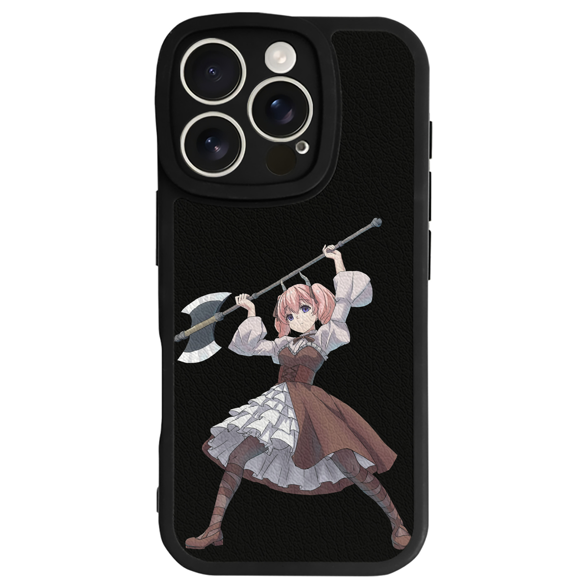 （画像用） 葬送のフリーレン Frieren 【iPhone 16シリーズ対応】シリコンスマホケース（レザー調） 材質：シリコン